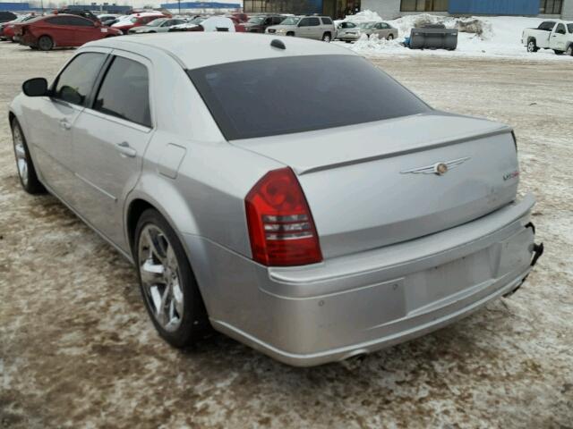 2C3LA73W46H102736 - 2006 CHRYSLER 300C SRT-8 SILVER photo 3