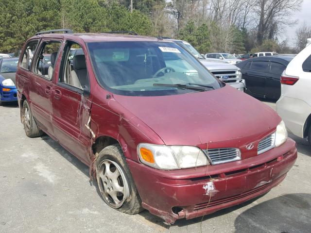 1GHDX13E94D138011 - 2004 OLDSMOBILE SILHOUETTE BURGUNDY photo 1