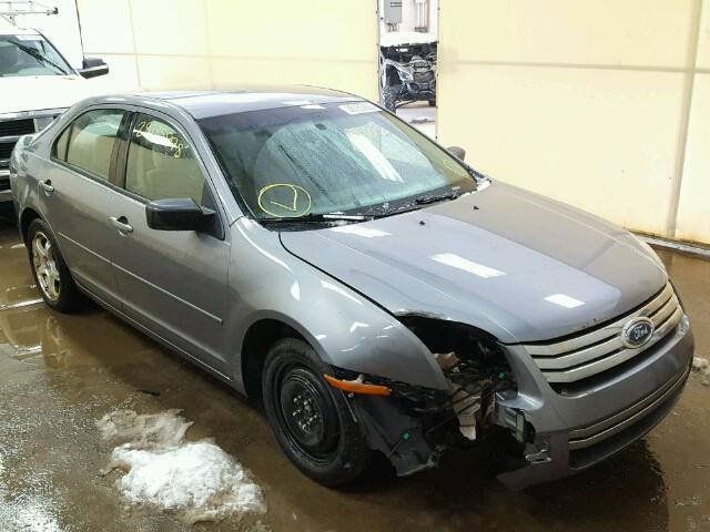3FAFP06Z86R216480 - 2006 FORD FUSION S GRAY photo 1