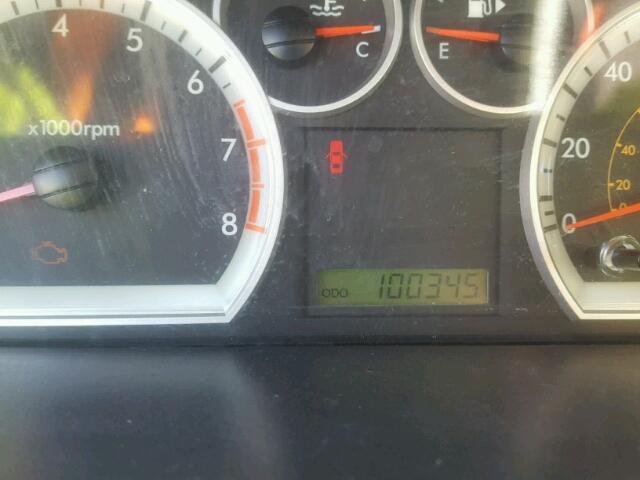 KL1TD5DE9AB129324 - 2010 CHEVROLET AVEO LS GRAY photo 8