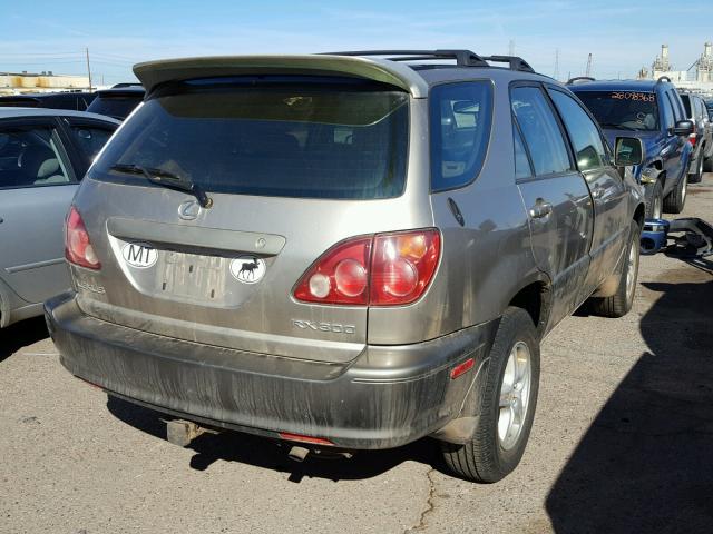 JT6HF10U0Y0158836 - 2000 LEXUS RX 300 TAN photo 4