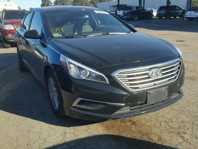 5NPE24AF5GH274995 - 2016 HYUNDAI SONATA SE BLACK photo 1