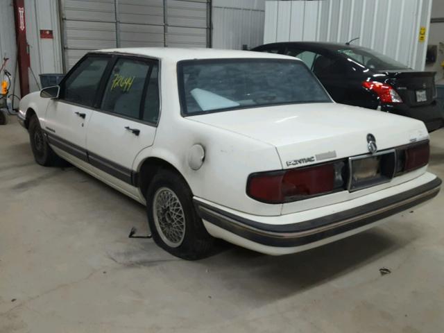 1G2HX54C4KW261653 - 1989 PONTIAC BONNEVILLE WHITE photo 3