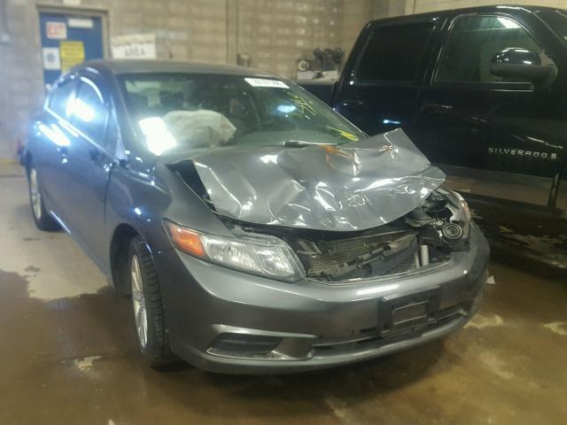 19XFB2F83CE008277 - 2012 HONDA CIVIC EX GRAY photo 1