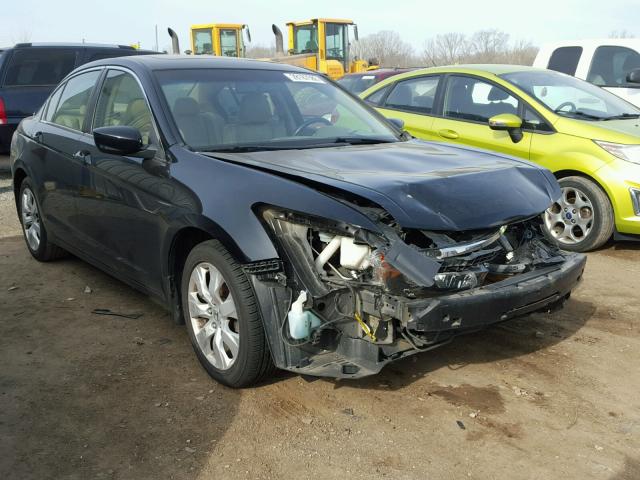 1HGCP2F87AA177112 - 2010 HONDA ACCORD EXL BLACK photo 1