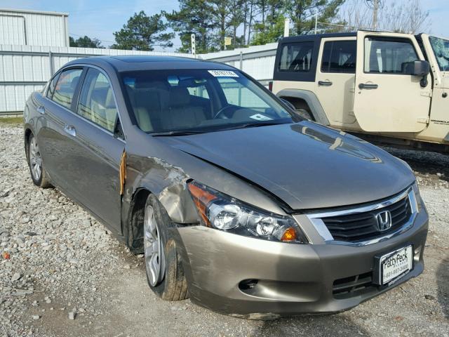 5KBCP3F8XAB008733 - 2010 HONDA ACCORD EXL GOLD photo 1