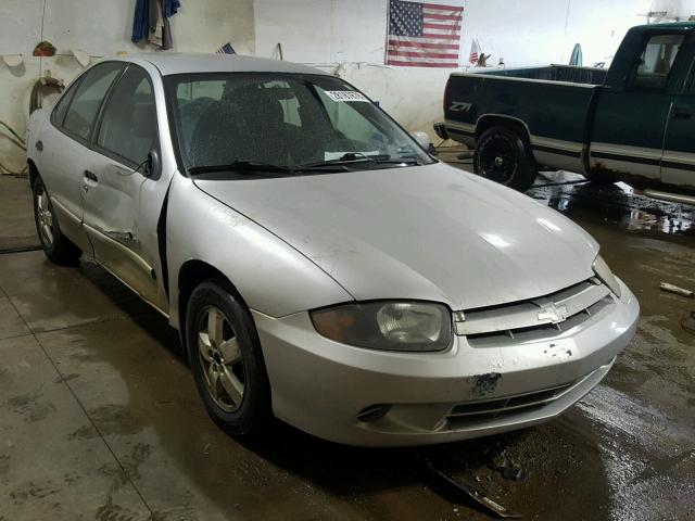 1G1JF52FX47290402 - 2004 CHEVROLET CAVALIER L SILVER photo 1