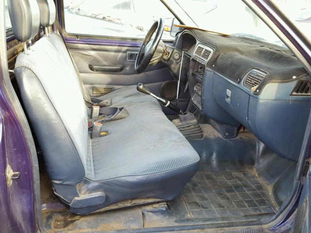 1N6SD11S9SC312514 - 1995 NISSAN TRUCK E/XE BLUE photo 5