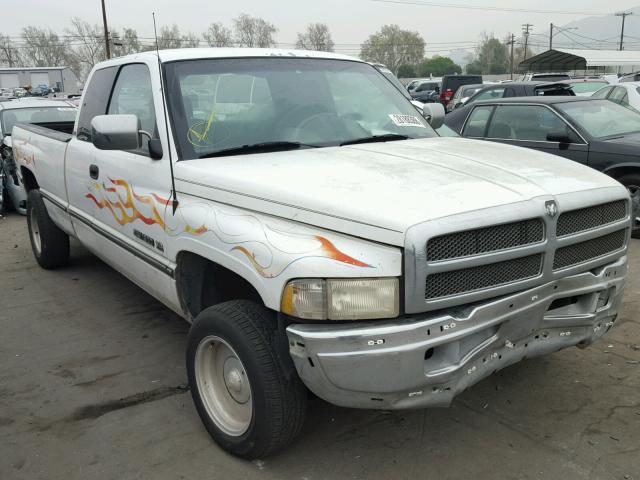 1B7HC13Y8VJ607427 - 1997 DODGE RAM 1500 WHITE photo 1