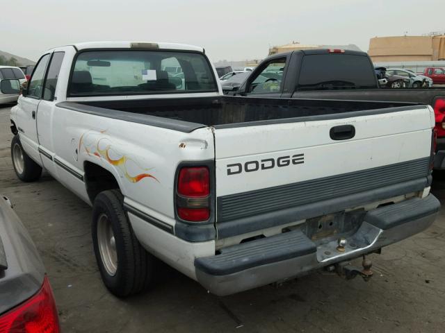 1B7HC13Y8VJ607427 - 1997 DODGE RAM 1500 WHITE photo 3