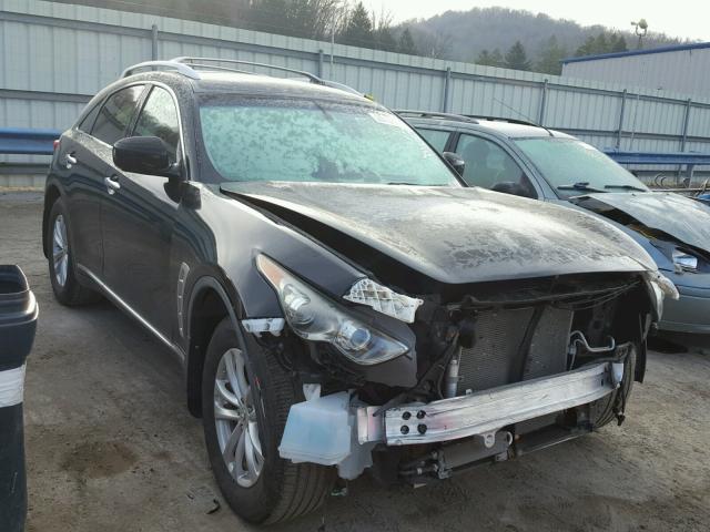 JN8AS1MW9AM857001 - 2010 INFINITI FX35 BLACK photo 1