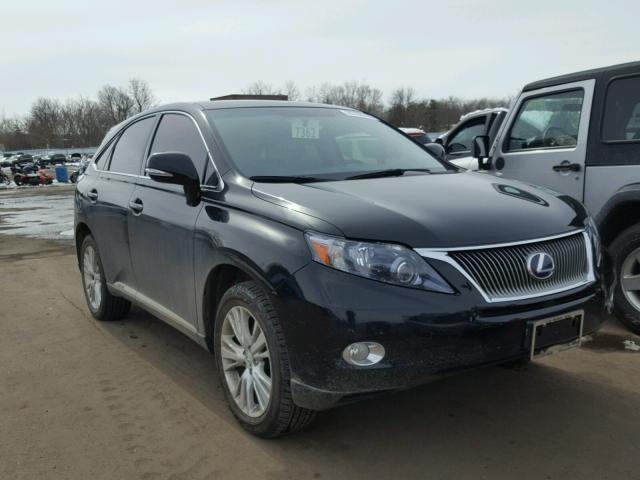 JTJZB1BA8C2006048 - 2012 LEXUS RX 450 BLACK photo 1