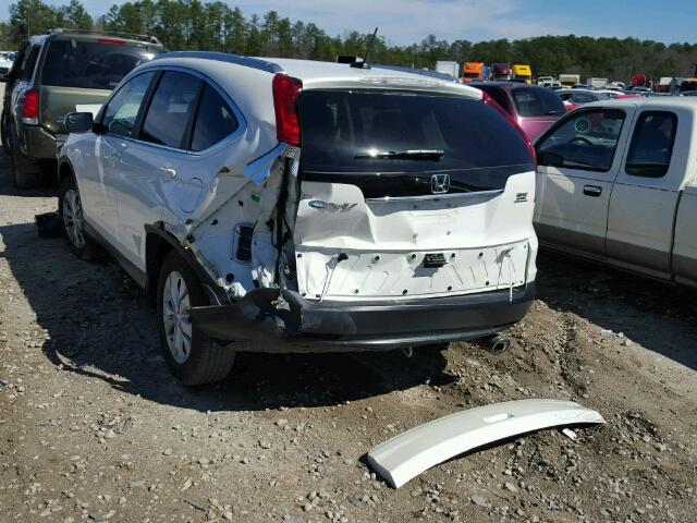 5J6RM3H75CL035242 - 2012 HONDA CR-V EXL 白色 照片 3