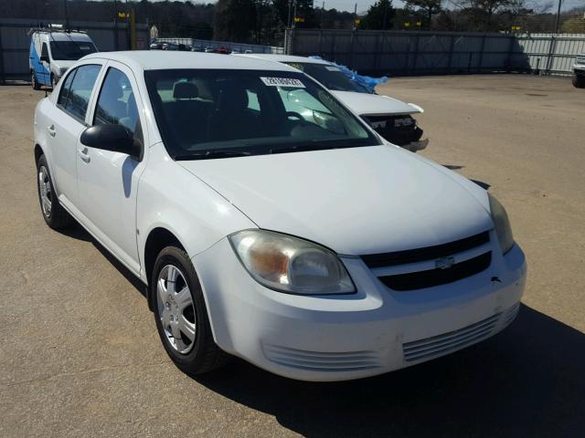 1G1AK55F777120767 - 2007 CHEVROLET COBALT LS WHITE photo 1