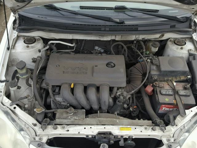 2T1BR32E03C039805 - 2003 TOYOTA COROLLA CE WHITE photo 7