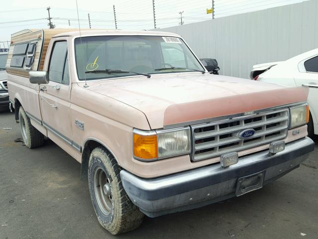 1FTDF15Y3JPB48138 - 1988 FORD F150 PINK photo 1