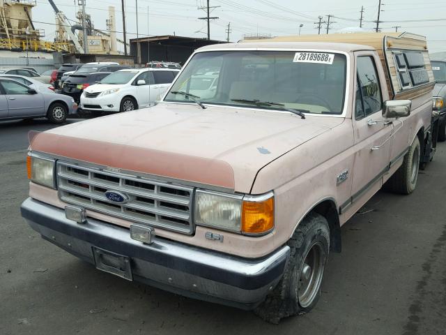 1FTDF15Y3JPB48138 - 1988 FORD F150 PINK photo 2