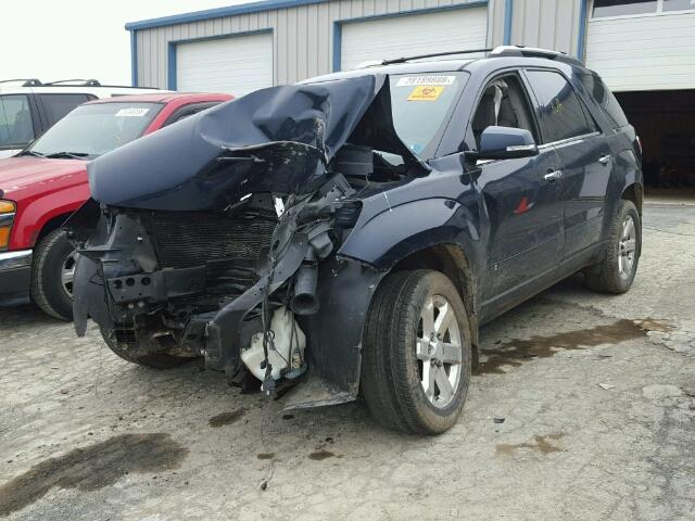 5GZEV23757J106751 - 2007 SATURN OUTLOOK XR ლურჯი ფოტო 2