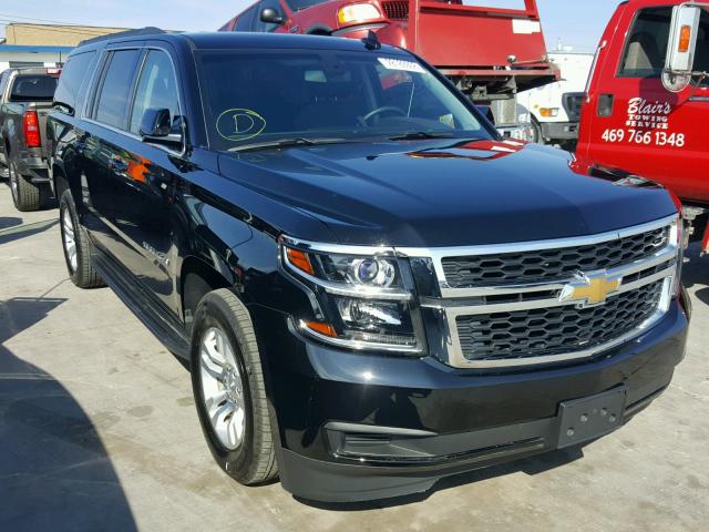 1GNSCGKC3HR208940 - 2017 CHEVROLET SUBURBAN C BLACK photo 1