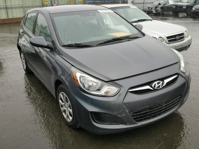 KMHCT5AE6CU034562 - 2012 HYUNDAI ACCENT GLS GRAY photo 1