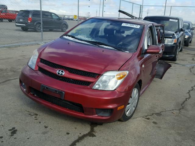 JTKKT604160159634 - 2006 TOYOTA SCION XA MAROON photo 2
