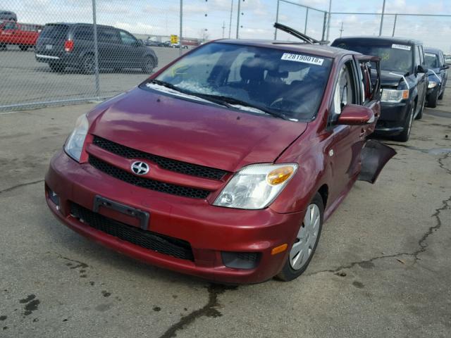 JTKKT604160159634 - 2006 TOYOTA SCION XA MAROON photo 2