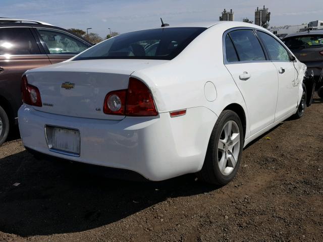 1G1ZG57B79F188123 - 2009 CHEVROLET MALIBU LS 白色 照片 4