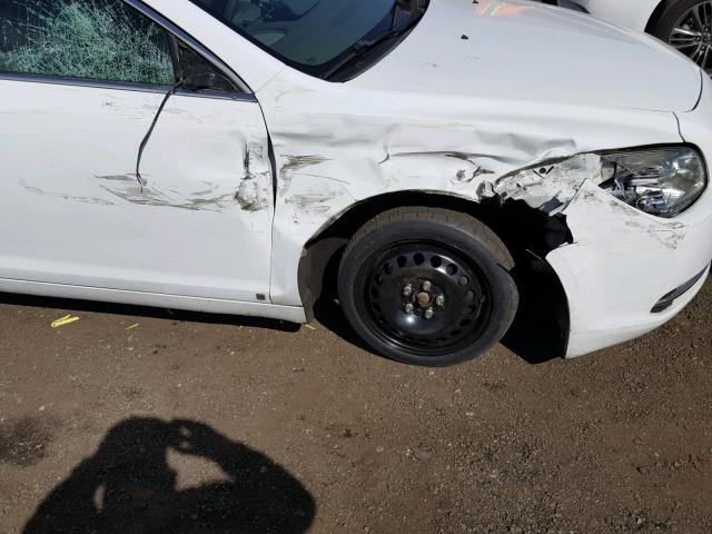 1G1ZG57B79F188123 - 2009 CHEVROLET MALIBU LS 白色 照片 9