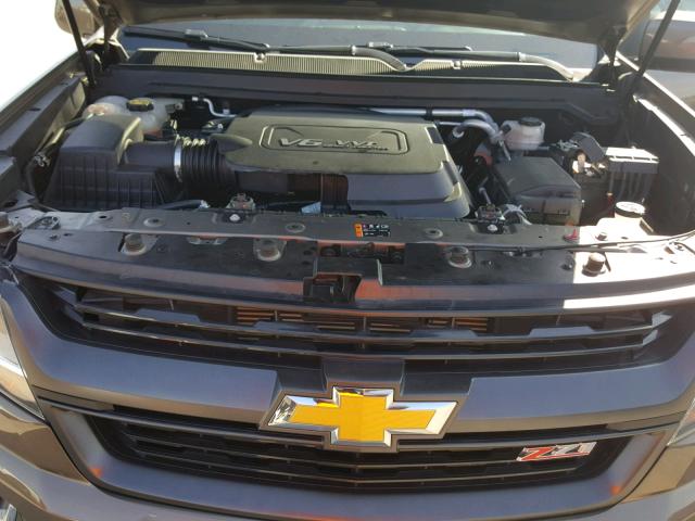 1GCHSDE39G1183197 - 2016 CHEVROLET COLORADO Z TAN photo 7