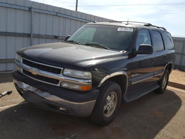 1GNEC13Z63R315356 - 2003 CHEVROLET TAHOE C150 BLACK photo 2