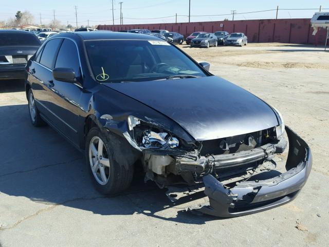 1HGCM56324A149561 - 2004 HONDA ACCORD LX BLUE photo 1