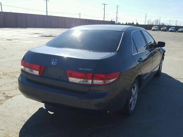 1HGCM56324A149561 - 2004 HONDA ACCORD LX BLUE photo 4