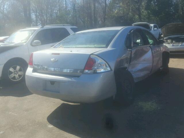 2G1WB58K469141734 - 2006 CHEVROLET IMPALA LS SILVER photo 4