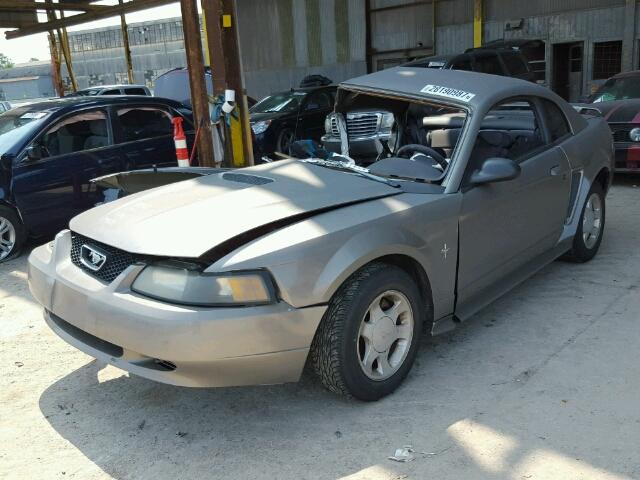 1FAFP40451F144129 - 2001 FORD MUSTANG SILVER photo 2