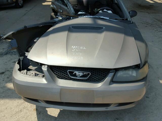 1FAFP40451F144129 - 2001 FORD MUSTANG SILVER photo 7