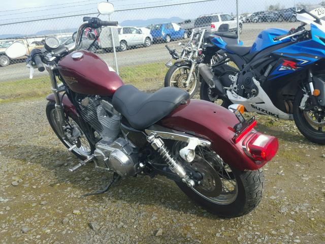 1HD4CR2118K440519 - 2008 HARLEY-DAVIDSON XL883 L RED photo 3