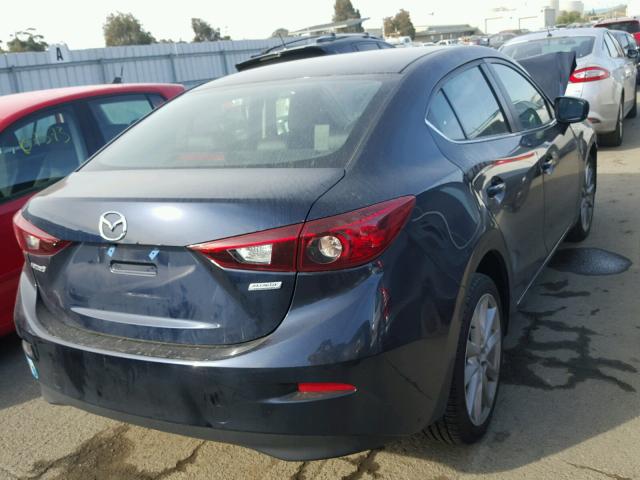 3MZBN1V70HM123454 - 2017 MAZDA 3 TOURING BLUE photo 4