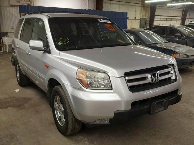 5FNYF18548B054860 - 2008 HONDA PILOT EXL SILVER photo 1