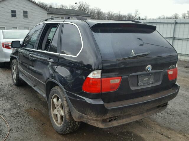 WBAFB33591LH25870 - 2001 BMW X5 4.4I BLACK photo 3