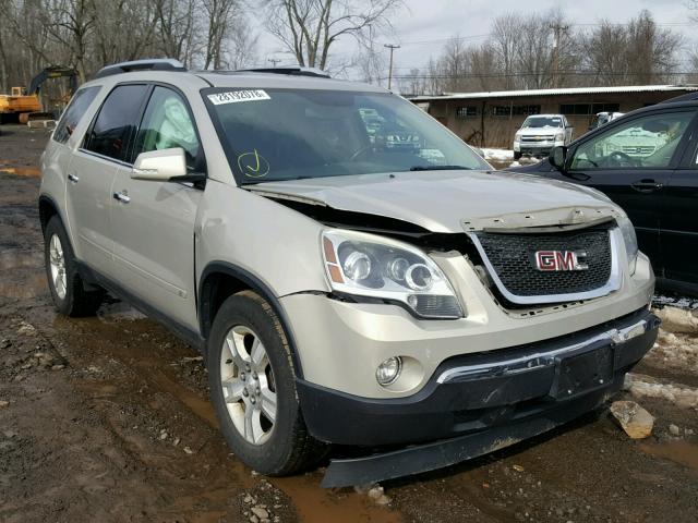 1GKEV23D59J147993 - 2009 GMC ACADIA SLT ბეჟი ფოტო 1