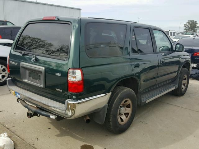 JT3GN86R510194342 - 2001 TOYOTA 4RUNNER SR GREEN photo 4