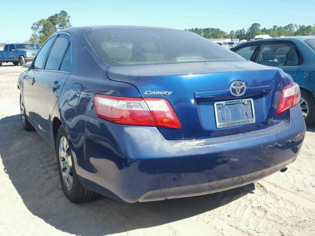 4T1BE46KX9U263494 - 2009 TOYOTA CAMRY BASE BLUE photo 3