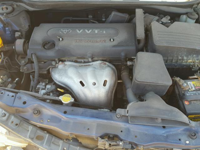 4T1BE46KX9U263494 - 2009 TOYOTA CAMRY BASE BLUE photo 7