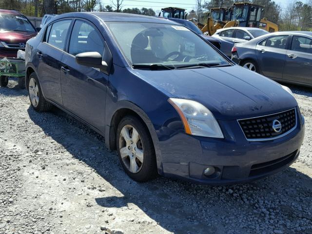 3N1AB61E18L764646 - 2008 NISSAN SENTRA 2.0 BLUE photo 1