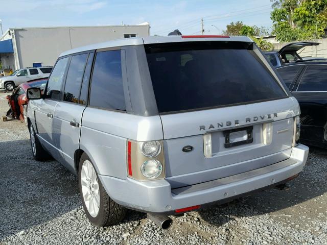 SALMF13416A238715 - 2006 LAND ROVER RANGE ROVE SILVER photo 3