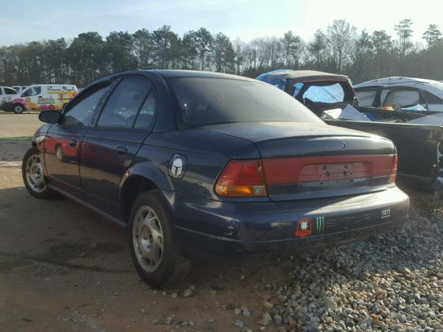 1G8ZK5279VZ339734 - 1997 SATURN SL2 BLUE photo 3