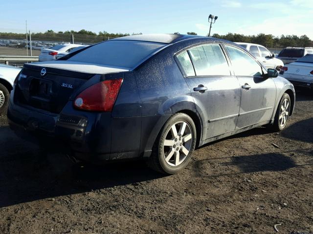 1N4BA41EX6C820624 - 2006 NISSAN MAXIMA SE BLUE photo 4