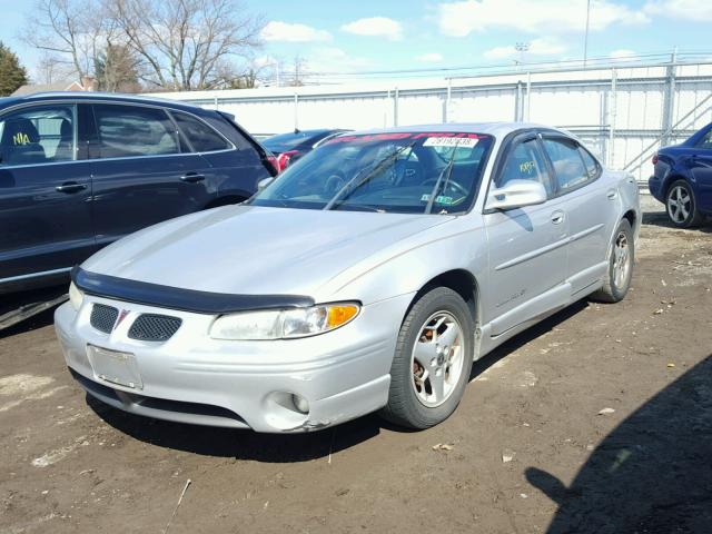 1G2WP52K12F186881 - 2002 PONTIAC GRAND PRIX SILVER photo 2