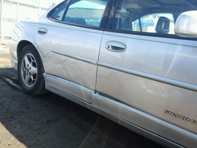 1G2WP52K12F186881 - 2002 PONTIAC GRAND PRIX Gümüş foto 9
