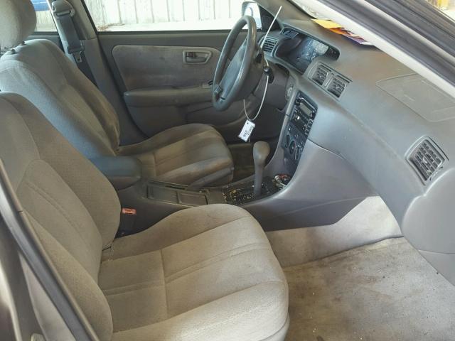 4T1BG22K21U042433 - 2001 TOYOTA CAMRY CE GRAY photo 5